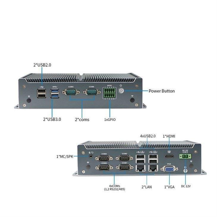 Industrial PC Fanless