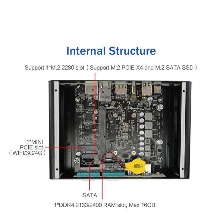 Mini PC Core I5 Quad Core Windows 10