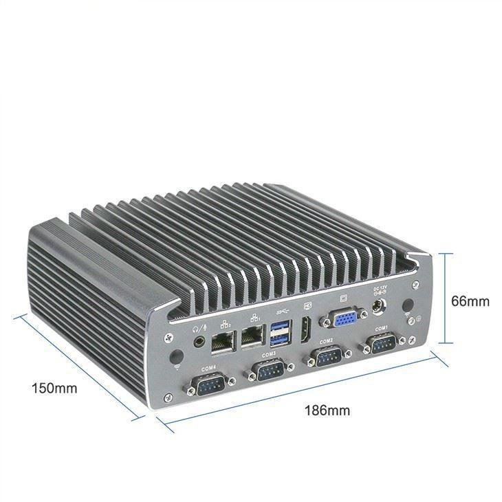 Fanless Industrial PC Windows 10
