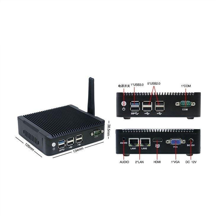 Low Power Celeron J1900 Mini Computer