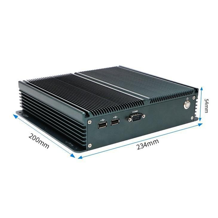 N100 Fanless Embedded System PC