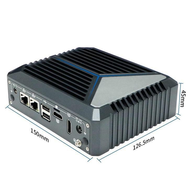 N100 Mini PC Fanless
