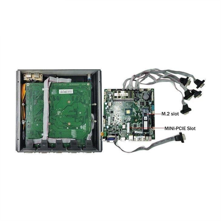 Fanless Celeron J4125 Industrial Computer