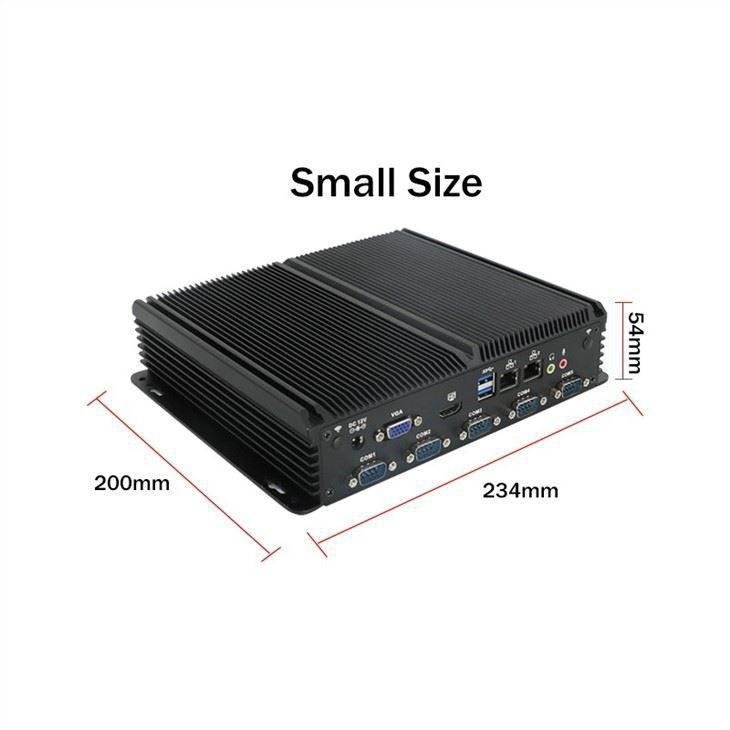 Fanless Celeron J4125 Industrial Computer