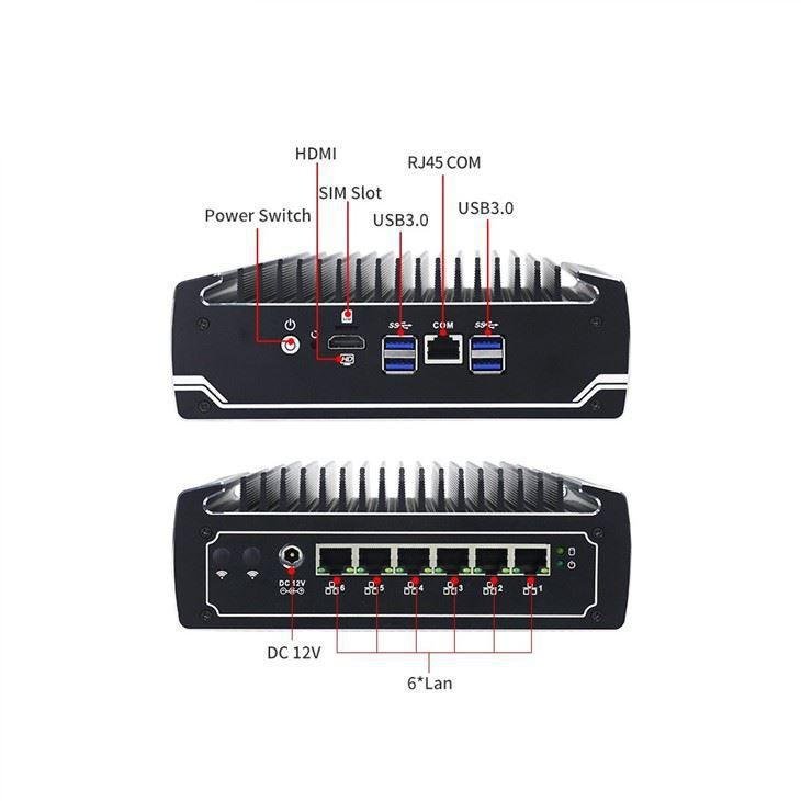 6 LAN Mini PC