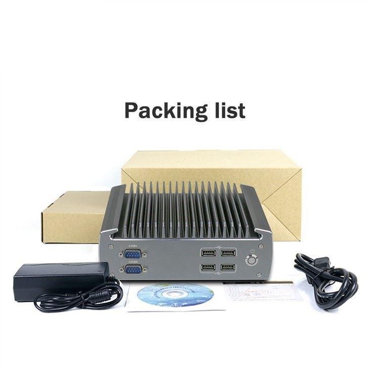 Fanless 6th Gen I3 i5 i7 Industrial Box PC