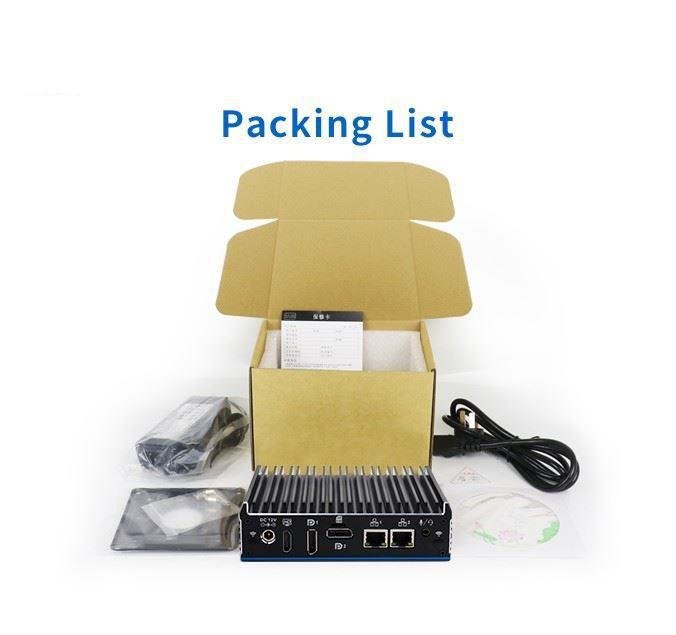 J4125 Fanless Mini Computer