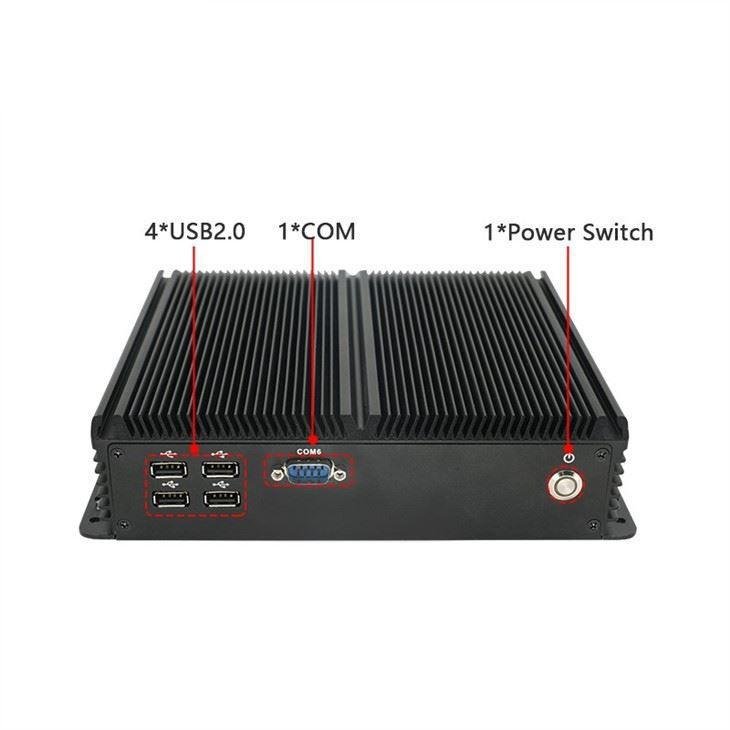 Fanless Industrial PC For Machine Vision