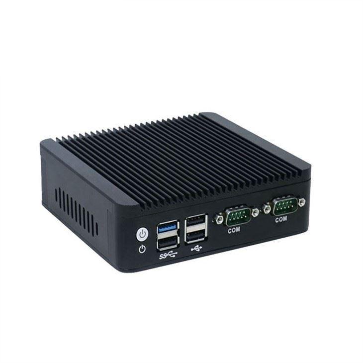 X86 Mini Computer J1900 CPU Fanless PC