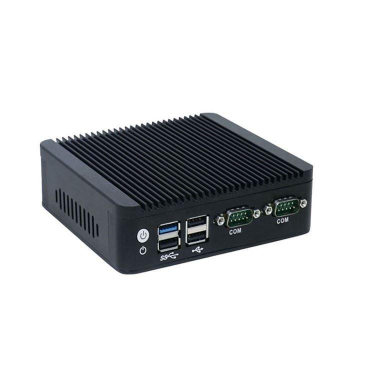 Fanless Mini PC Dual Nic For KIOSK
