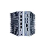 J4125 Mini PC 4 Lan Fanless Computer