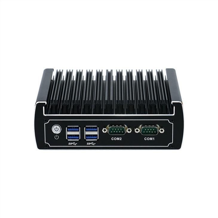 Fanless Computer I3 I5 Dual Nic 4K Mini PC
