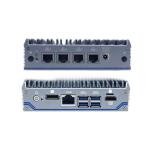 J4125 Mini PC 4 Lan Fanless Computer