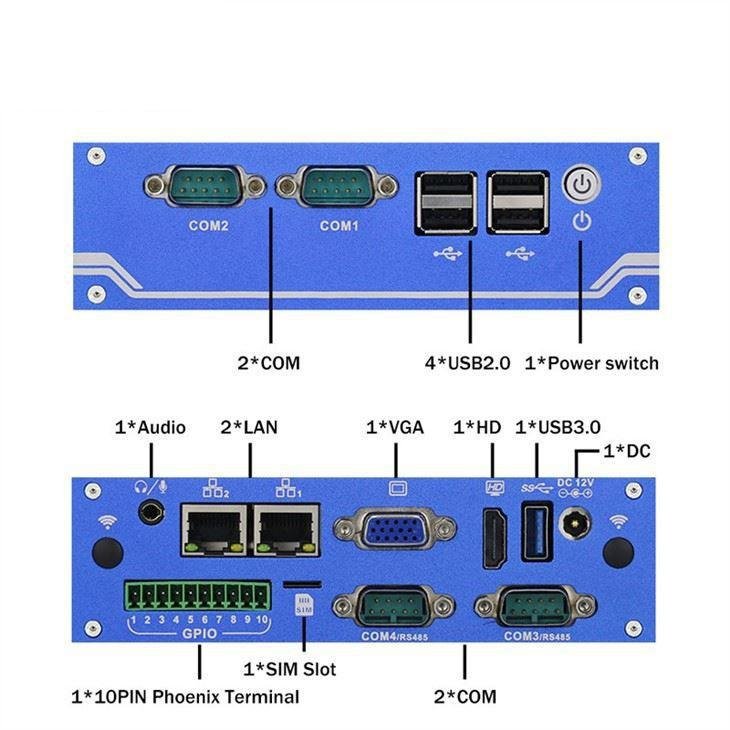 J1900 Mini PC with GPIO