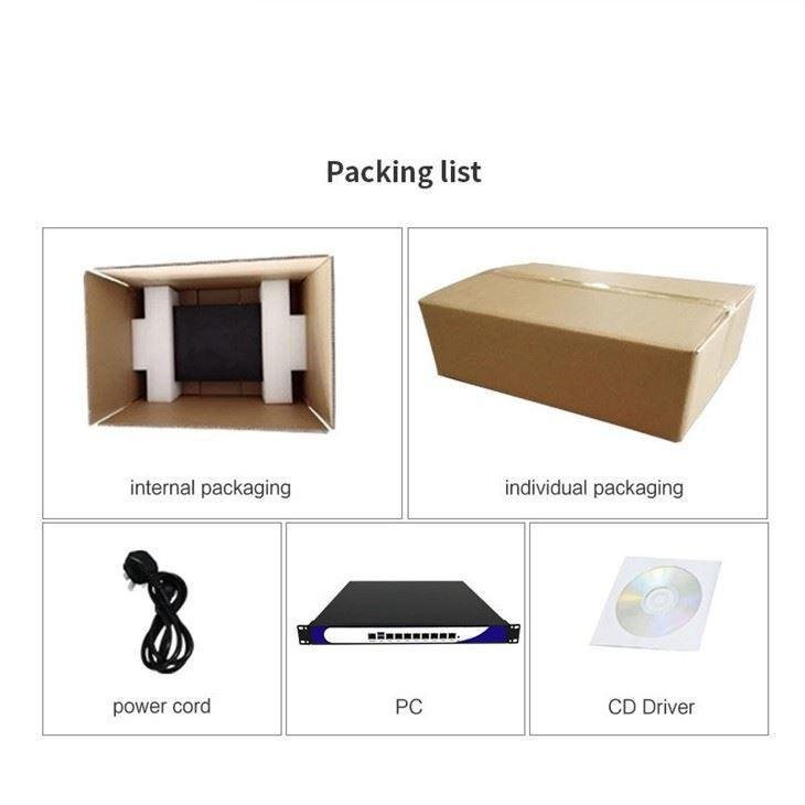 1U 19 inch Rack Mount Network Security Server