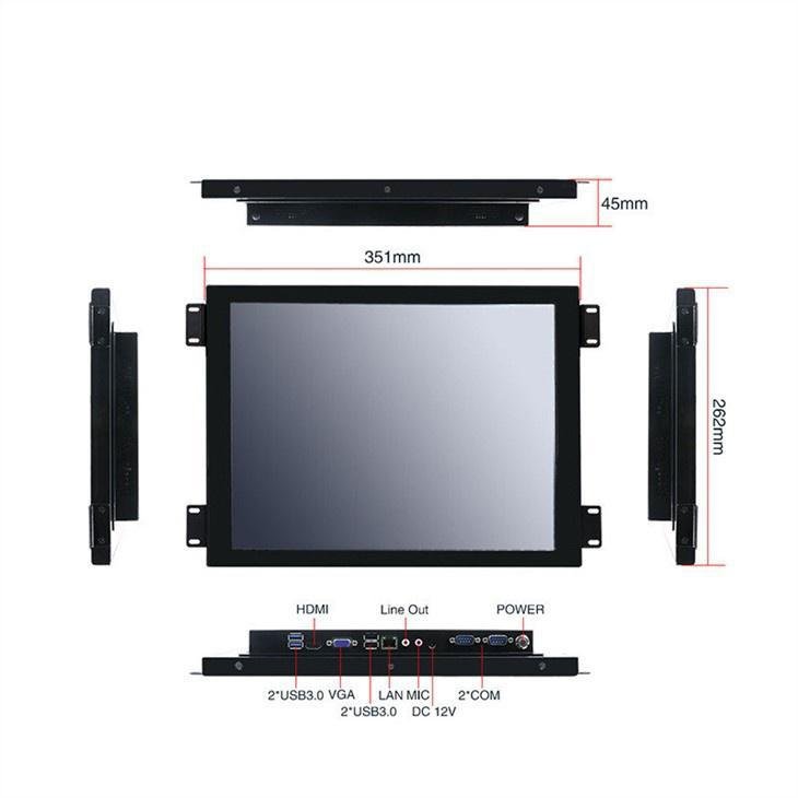 15 Inch J1900 I5 Industrial Panel PC